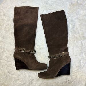 BCBGeneration Merryl Suede Leather Boots